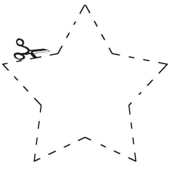 Рисование звезды и кометы