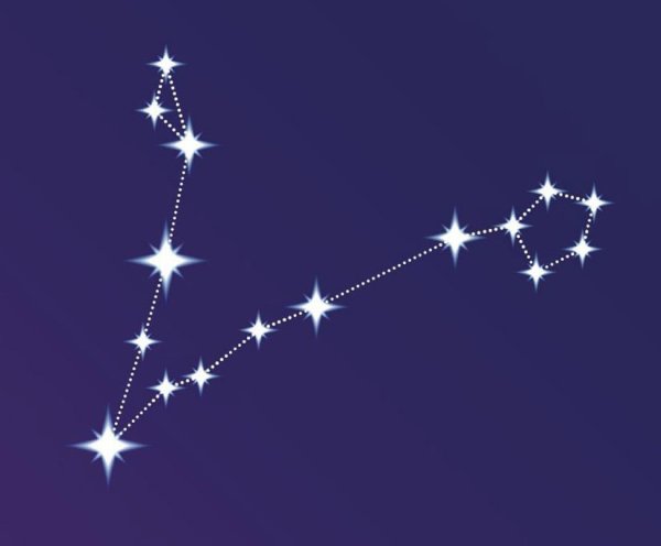 Созвездие рыбы Pisces