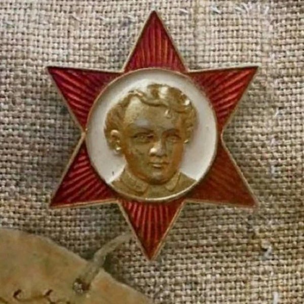 Значок октябренка звезда Давида