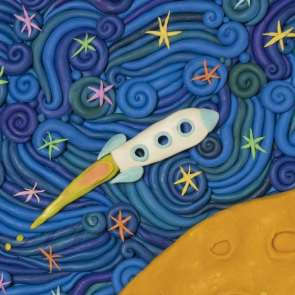 Звезда из пластилина для детей