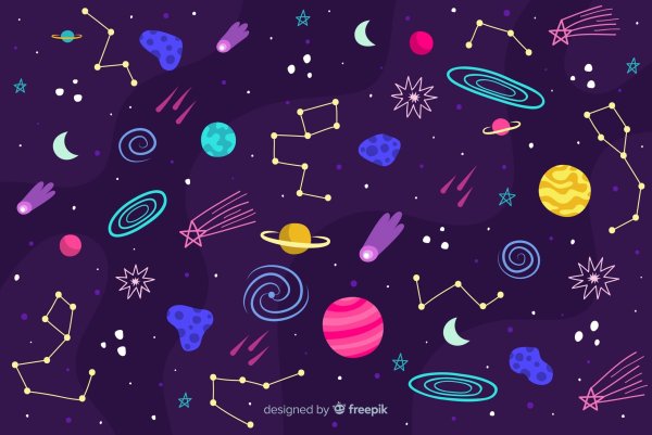 Планеты мультяшные