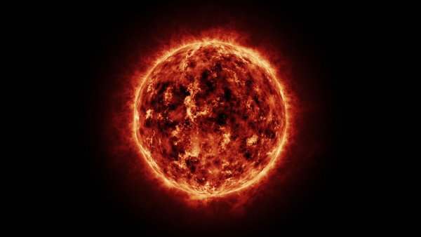 Огромный Огненный шар