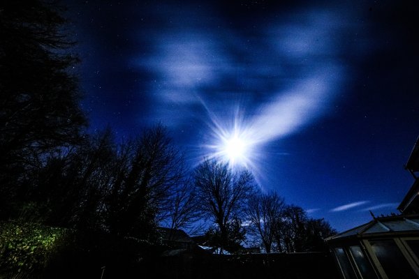 Свечение звезды