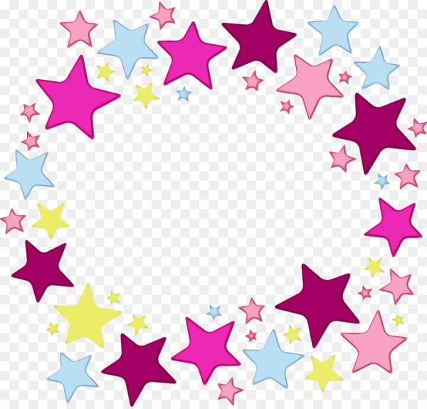 Рамка звездочки