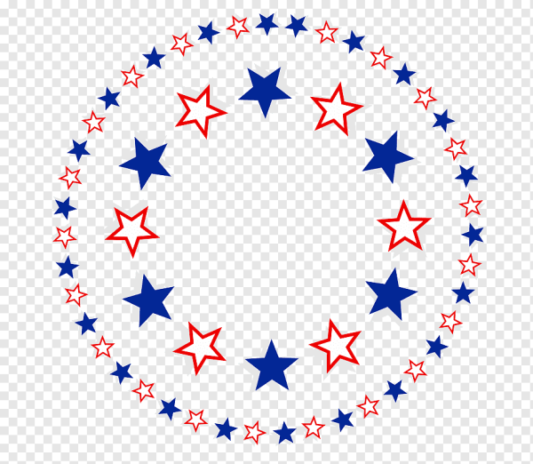 Круг из звездочек