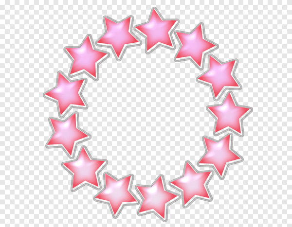 Рамка в виде звезды