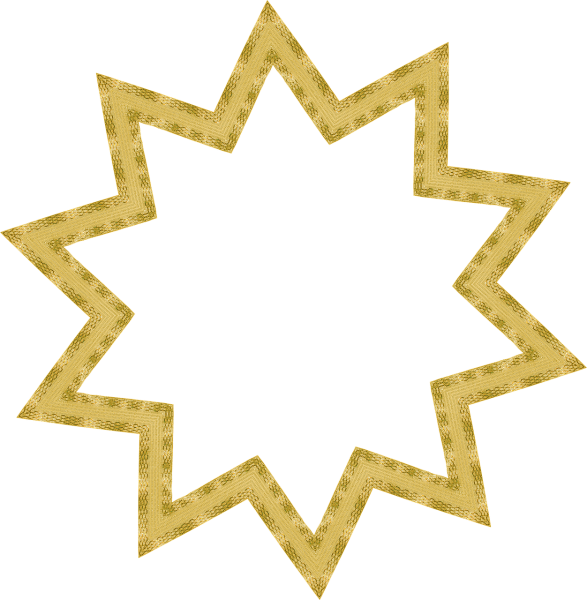 Рамка в виде звезды