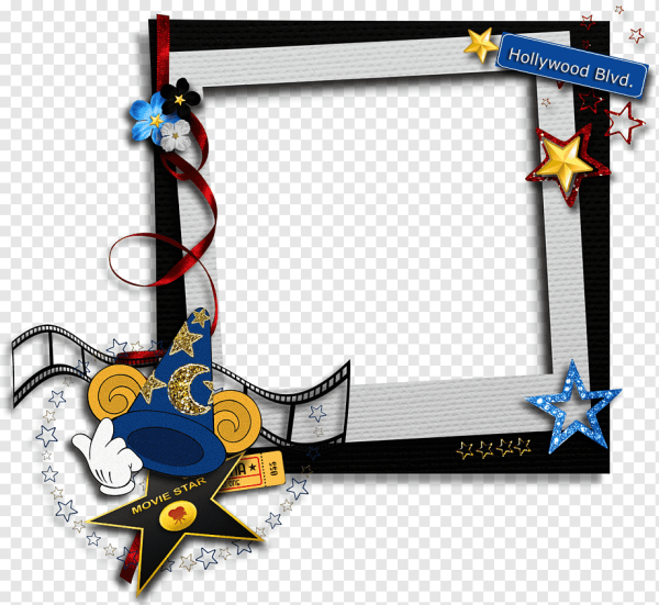 Рамка звезда для фотошопа