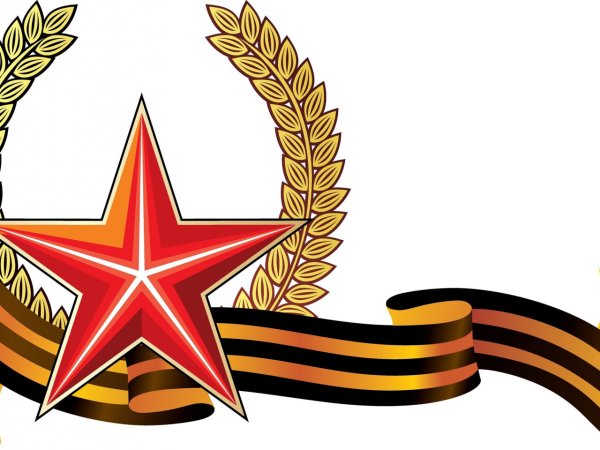 Георгиевская ленточка с орденом Отечественной войны