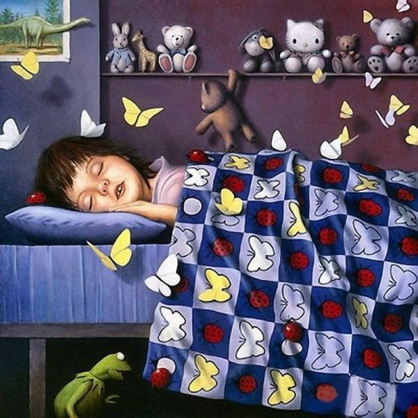 Спокойной ночи живопись