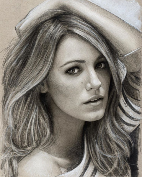 Блейк Лайвли портрет