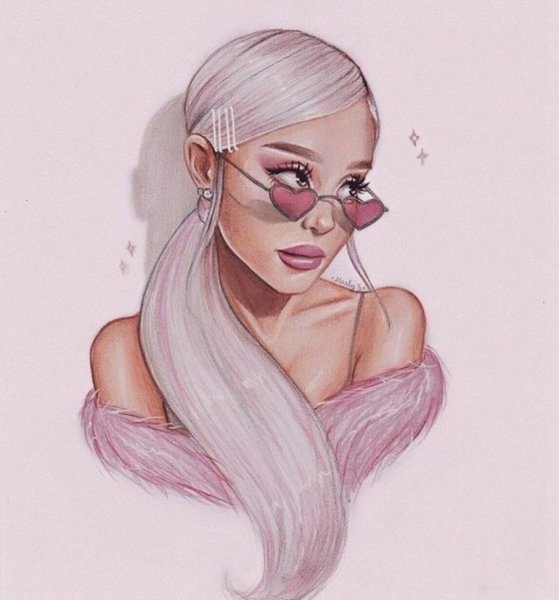 Ариана Гранде арт