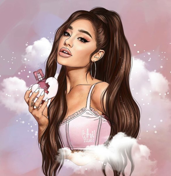 Портрет Арианы Гранде