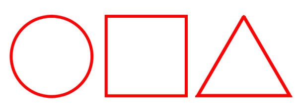 Знаки квадрат круг треугольник