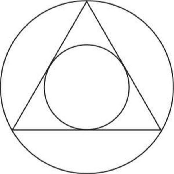 Пятиконечная звезда в круге символ