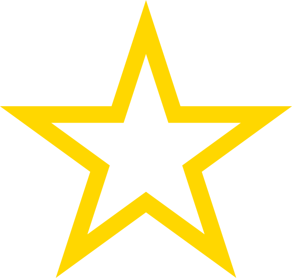 Звезда фигура на прозрачном фоне