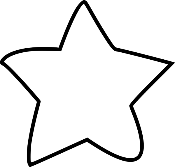 Звездочка контур