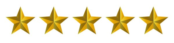 Желтая звезда на прозрачном фоне