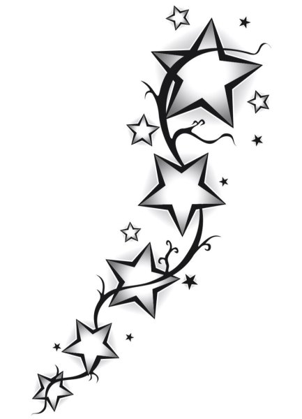 Звезда эскиз