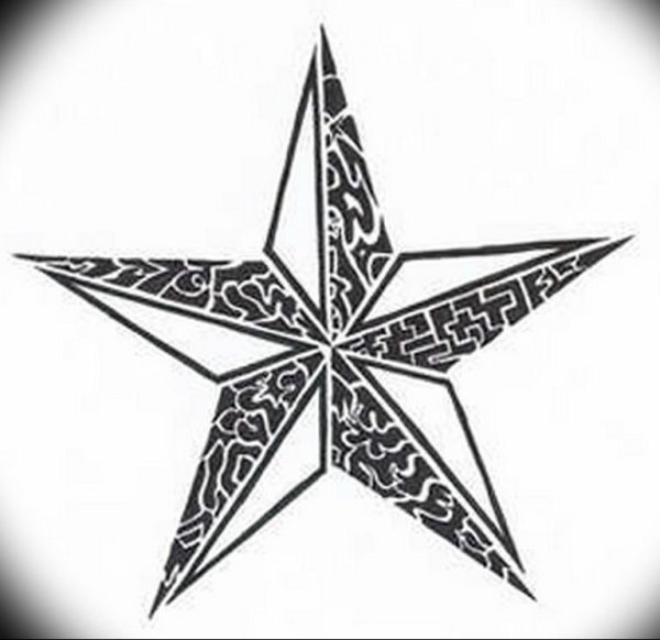 Воровская звезда эскиз