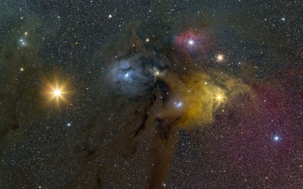 Молекулярное облако РО Змееносца