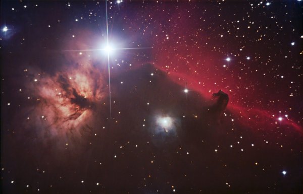 Плеяды и большая Медведица