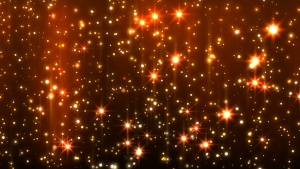 Звезда золотой блестящий