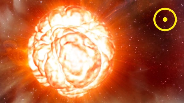 Красный сверхгигант Бетельгейзе