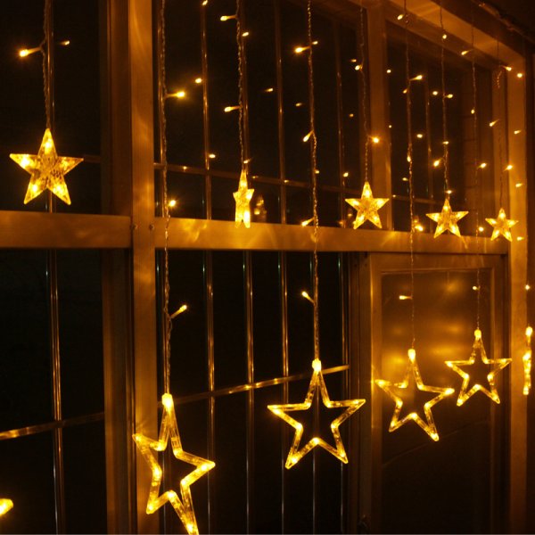 Five Pointed Star гирлянда