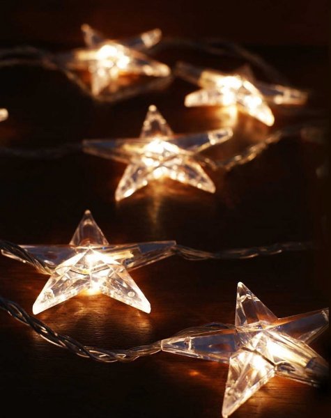 Светодиодная гирлянда звезды 20led