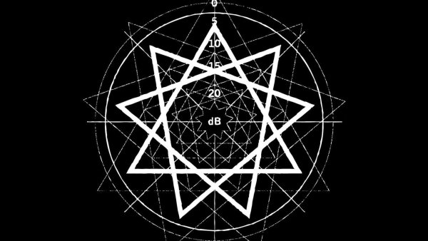 Неоновая пентаграмма