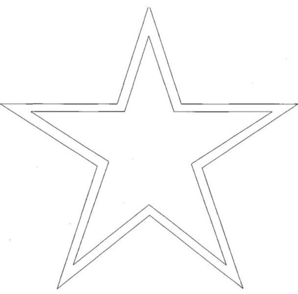 Звезда для срисовки