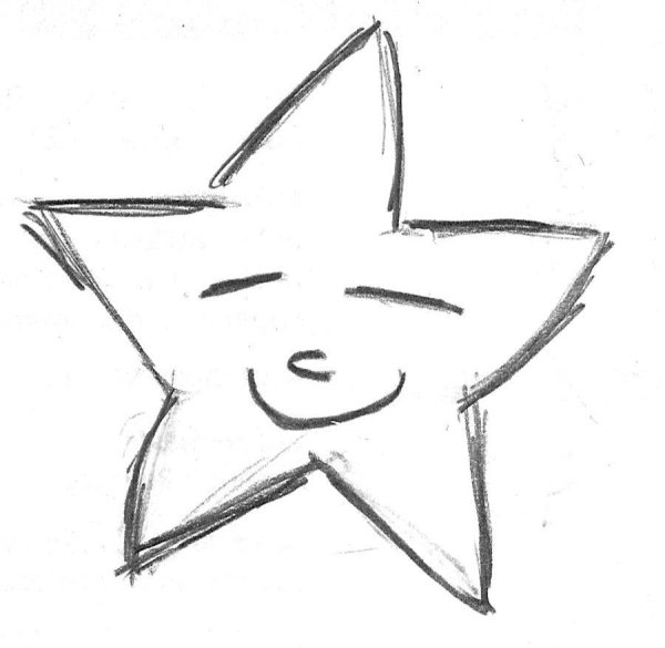Рисунки звезды для срисовки