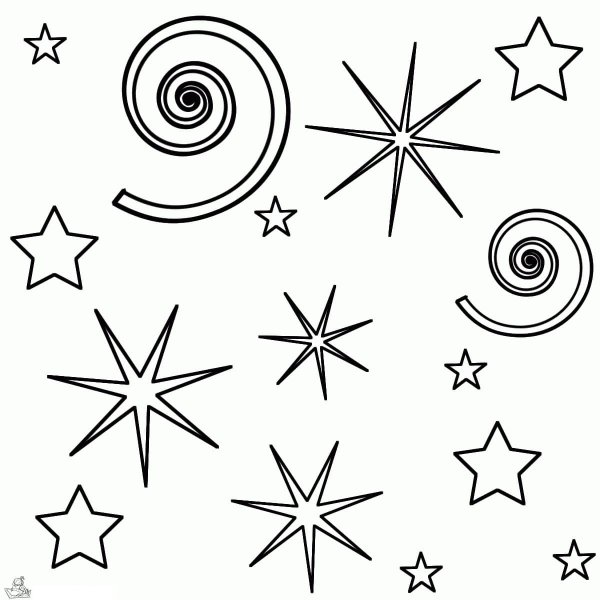 Салют силуэт