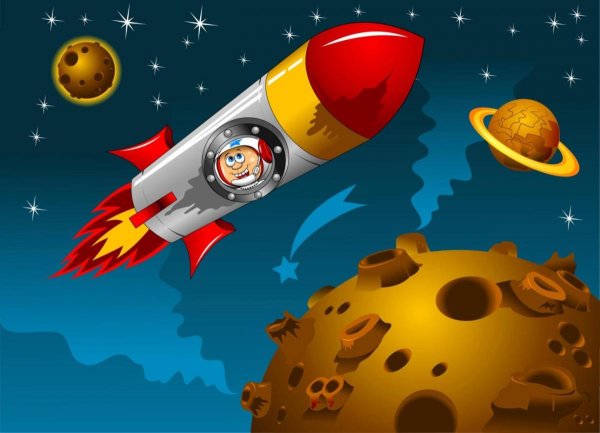 Ракета рисунок