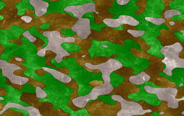 Звезда на фоне камуфляжа