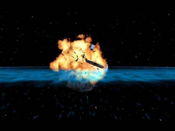 Звезда смерти взрывается