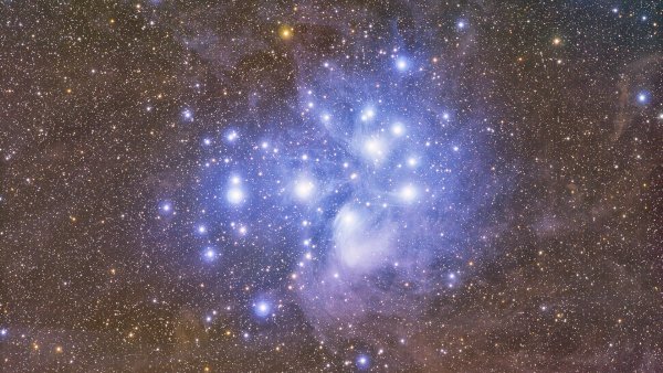 Созвездие Плеяды м45