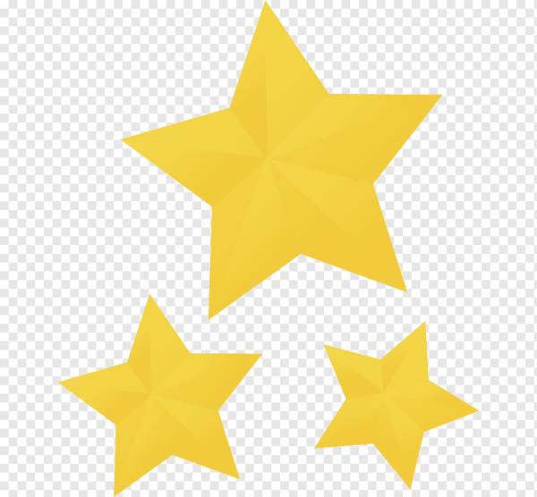 Желтые звездочки