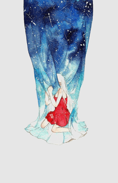 Созвездия акварель