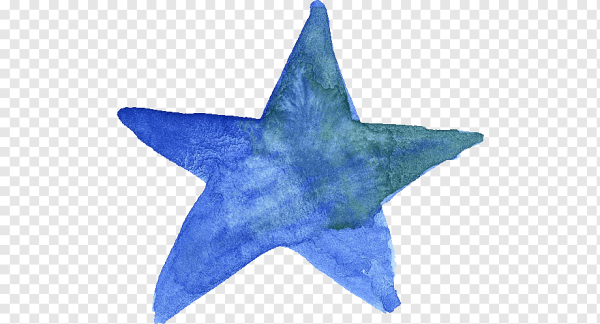Звезды акварель