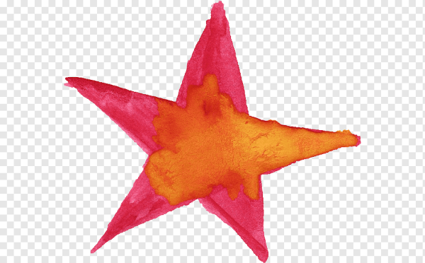 Звезды акварель