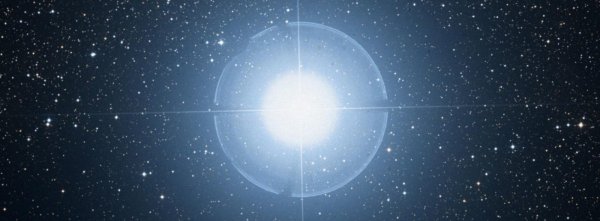 Звезда Вега в созвездии Лиры