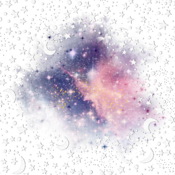 Комета на прозрачном фоне