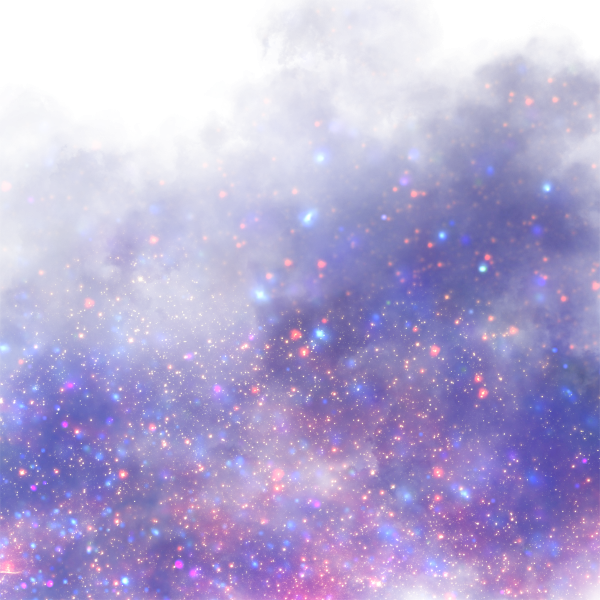 Вселенная на белом фоне