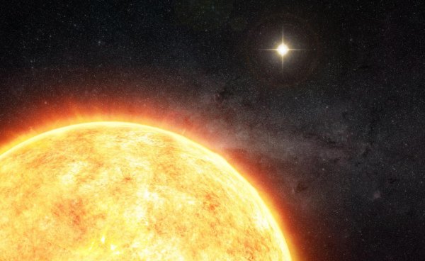 Солнце настоящее