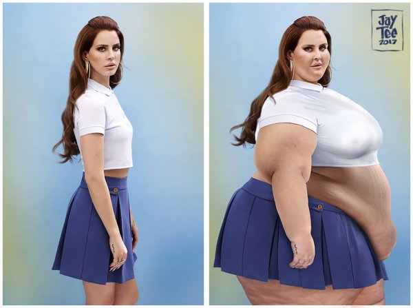 Превратилась в толстуху