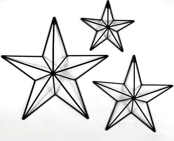 Черчение объемная звезда
