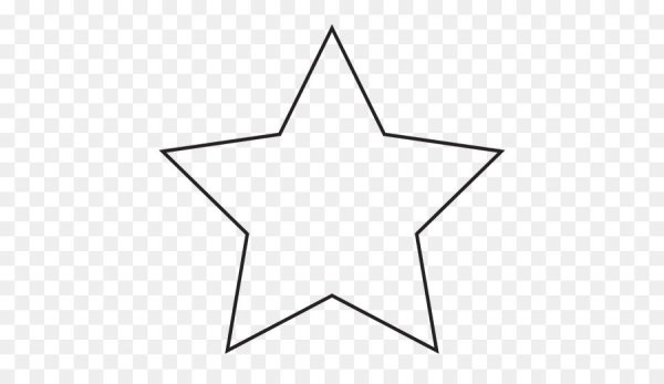 Звезда черно белая