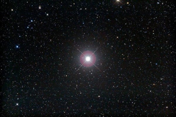 Звезда Бетельгейзе и Антарес